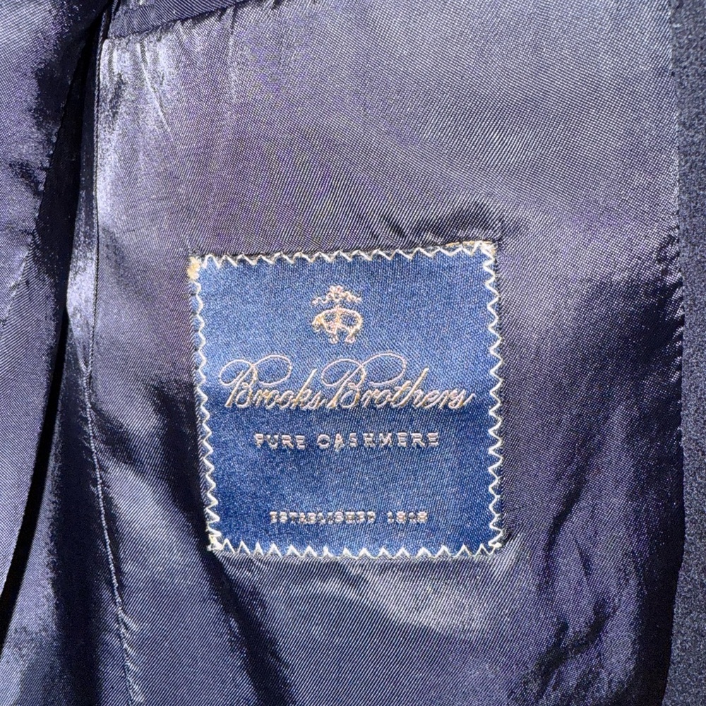 brooks brothers cashmere suit jacket